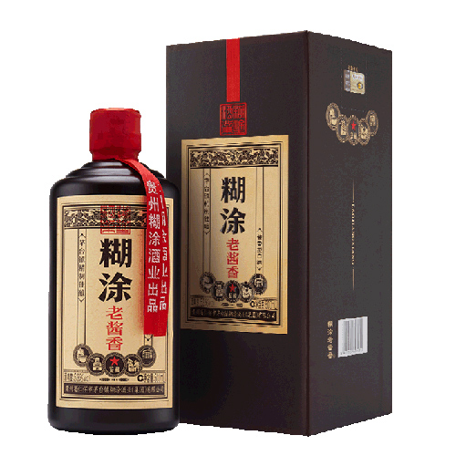 [정품]바이니엔후투. 노장향 감장일성(百年糊涂,老酱香鉴藏一星) 500ml, 53%Vol