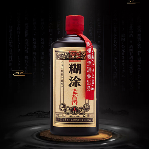 [정품]바이니엔후투. 노장향 감장일성(百年糊涂,老酱香鉴藏一星) 500ml, 53%Vol