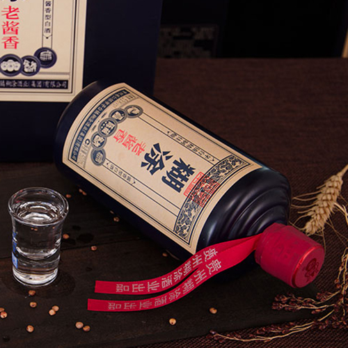 [정품]바이니엔후투. 노장향진장(百年糊涂,老酱香陈藏) 500ml, 52%Vol