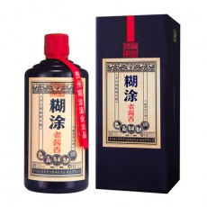 [정품]바이니엔후투. 노장향진장(百年糊涂,老酱香陈藏) 500ml, 52%Vol