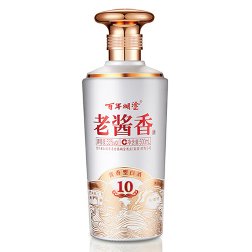 [정품]바이니엔후투. 노장향 장10호(百年糊涂,老酱香 酱10号) 500ml, 53%Vol