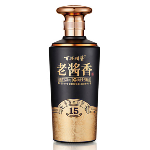 [정품]바이니엔후투. 노장향 장15호(百年糊涂,老酱香 酱15号) 500ml, 53%Vol