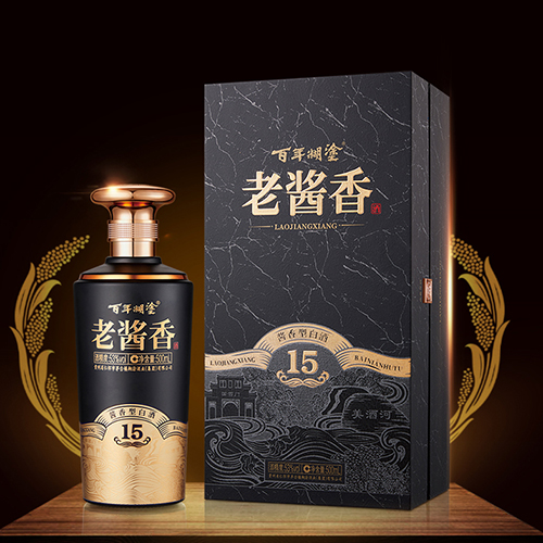[정품]바이니엔후투. 노장향 장15호(百年糊涂,老酱香 酱15号) 500ml, 53%Vol