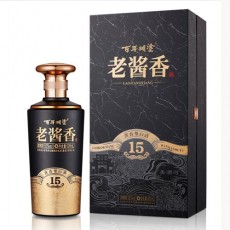 [정품]바이니엔후투. 노장향 장15호(百年糊涂,老酱香 酱15号) 500ml, 53%Vol
