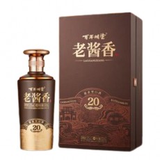 [정품]바이니엔후투. 노장향 장20호(百年糊涂,老酱香 酱20号) 500ml, 53%Vol