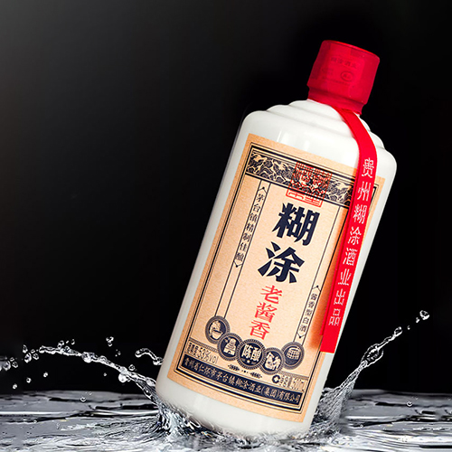 [정품]바이니엔후투. 노장향진양(百年糊涂,老酱香陈酿) 500ml, 53%Vol