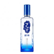 [정품]바이니엔후투.  초순(百年糊涂,超纯) 500ml, 52%Vol