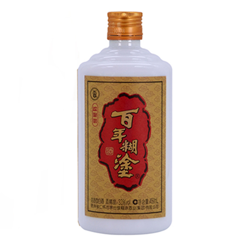 [정품]바이니엔후투. 환취장(百年糊涂, 欢聚装) 450ml, 33%/52%Vol