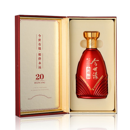[정품]진스옌. 전장20년(今世缘, 典藏 20年) 500ml, 42%Vol