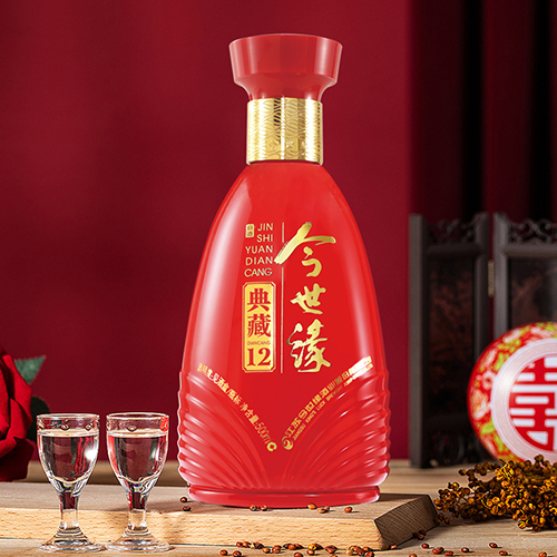 [정품]진스옌. 전장12년(今世缘, 典藏12年) 500ml, 42%Vol
