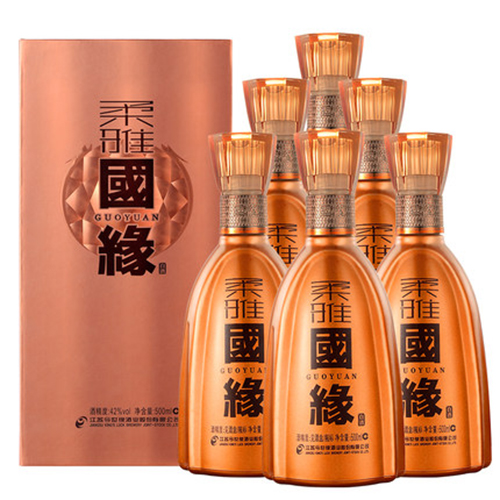 [정품]진스옌. 유아국연(今世缘, 柔雅国缘) 500ml, 42%Vol