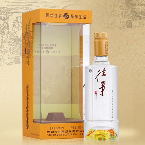 [정품]쉐징팡, 왕사주(水井坊, 往事酒) 500ml, 52%Vol