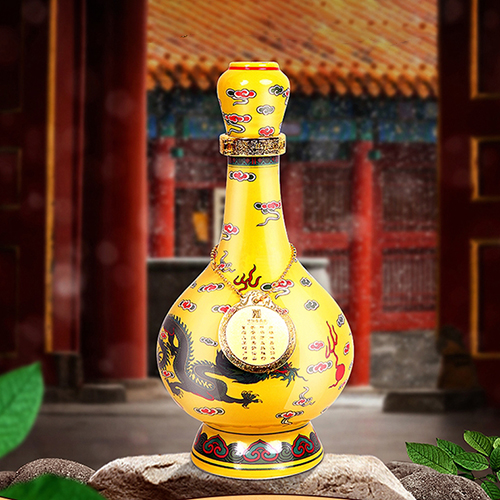 [정품]뉘우란산. 이과두,경전황룡(牛栏山.二锅头,经典黄龙) 500ml, 52%Vol