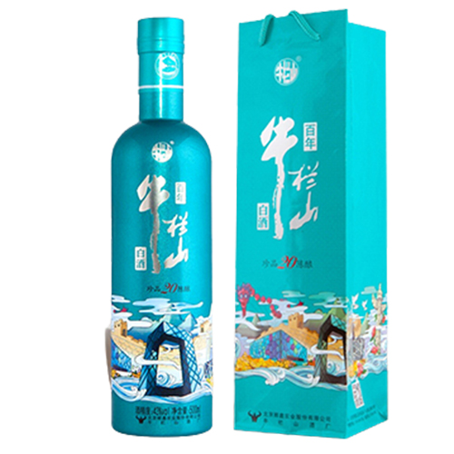 [정품]우란산. 이과두,진품진양20(牛栏山.二锅头,珍品陈酿20年) 500ml, 43%Vol