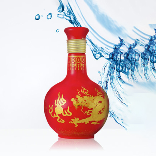 [정품]우란산. 백년홍10(牛栏山. 百年红10) 500ml, 52%Vol