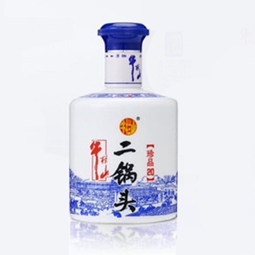 [정품]우란산. 이과두,진품20(牛栏山.二锅头,珍品20) 450ml, 52%Vol