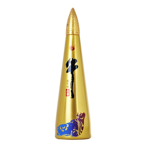 [정품]우란산. 이과두,금우각첨(牛栏山.二锅头,金牛角尖) 500ml, 52%Vol