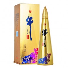 [정품]우란산. 이과두,금우각첨(牛栏山.二锅头,金牛角尖) 500ml, 52%Vol