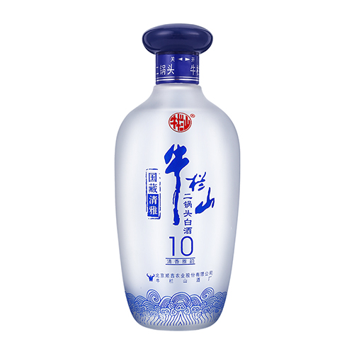 [정품]우란산. 이과두,국장청아10랑(牛栏山.二锅头,国藏清雅10粮) 500ml, 42%Vol