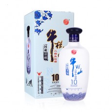 [정품]우란산. 이과두,국장청아10랑(牛栏山.二锅头,国藏清雅10粮) 500ml, 42%Vol