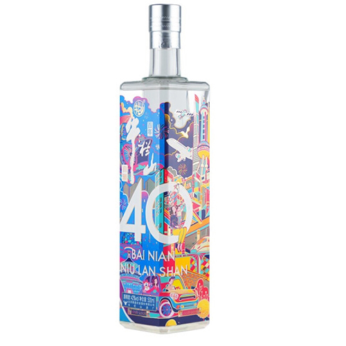 [정품]우란산. 이과두,40주년기념주(牛栏山.二锅头,40周年纪念酒) 500ml, 40%/42%/52%Vol