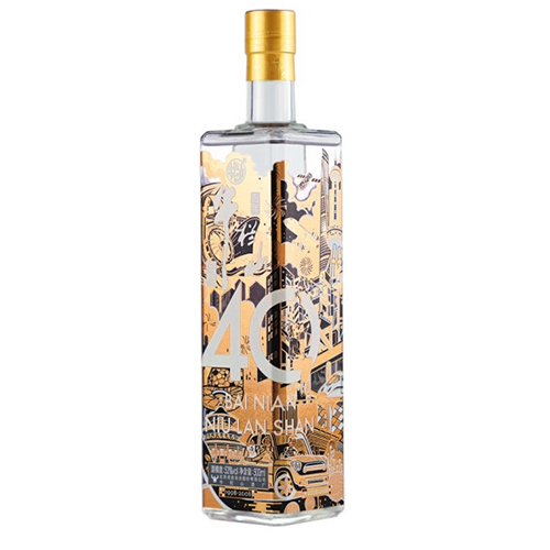 [정품]우란산. 이과두,40주년기념주(牛栏山.二锅头,40周年纪念酒) 500ml, 40%/42%/52%Vol