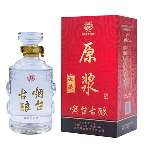 [정품]옌타이구냥.사장원장(烟台古酿.私藏原浆) 500ml, 52%Vol