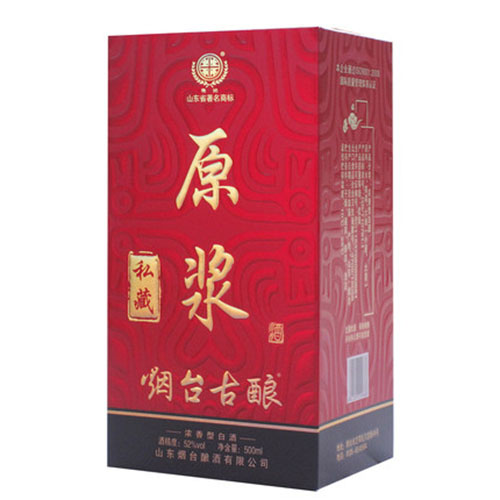 [정품]옌타이구냥.사장원장(烟台古酿.私藏原浆) 500ml, 52%Vol