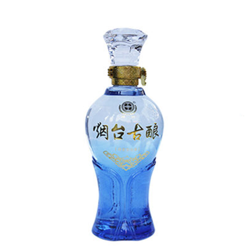 [정품]옌타이구냥.람도(烟台古酿.蓝图) 500ml, 34%Vol