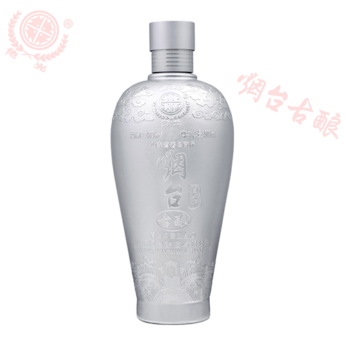 [정품]옌타이구냥.백금판순양(烟台古酿.白金版纯粮) 500ml, 48%Vol