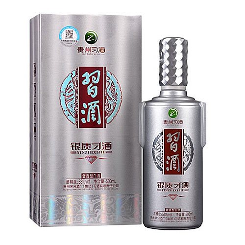 [정품]시주. 은찬습주(贵州习酒. 银钻习酒) 500ml/719ml, 53%Vol