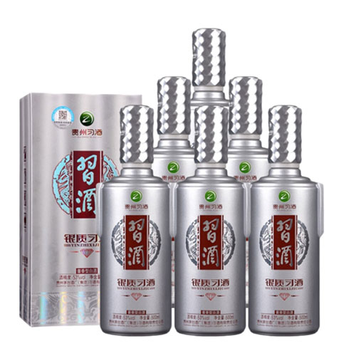 [정품]시주. 은찬습주(贵州习酒. 银钻习酒) 500ml/719ml, 53%Vol