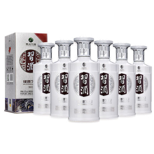 [정품]시주. 은질(贵州习酒. 银质) 500ml, 53%Vol