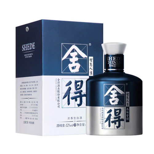 [정품]퉈파이서더(沱牌舍得). 지혜사득(智慧舍得)미란사득(米兰舍得) 500ml, 52%Vol