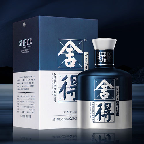 [정품]퉈파이서더(沱牌舍得). 지혜사득(智慧舍得)미란사득(米兰舍得) 500ml, 52%Vol