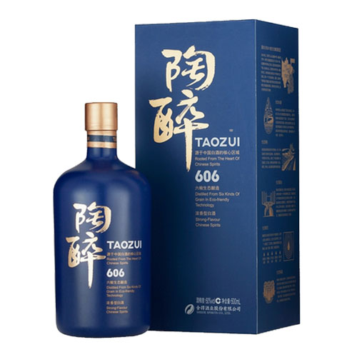 [정품]퉈파이서더주. 도취606(沱牌舍得酒 陶醉606) 500ml, 50%Vol