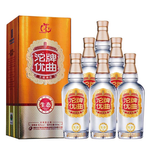 [정품]퉈파이서더주. 타패우곡(沱牌舍得酒. 沱牌优曲) 500ml, 52%Vol