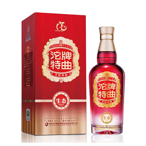 [정품]퉈파이서더주. 타패특곡(沱牌舍得酒. 沱牌特曲) 500ml, 52%Vol
