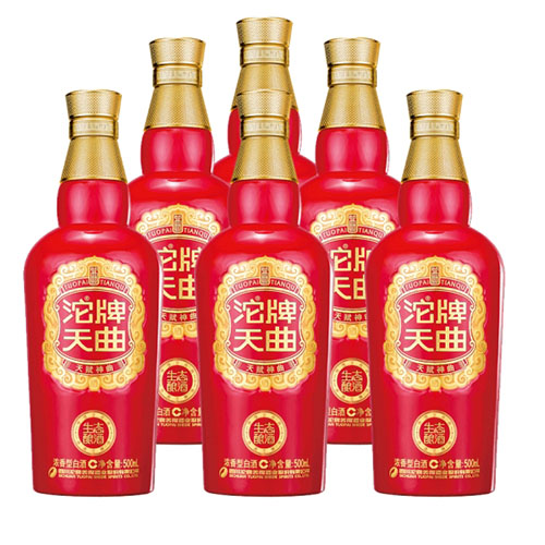 [정품]퉈파이서더주. 타패천곡(沱牌舍得酒. 沱牌天曲) 500ml, 52%Vol