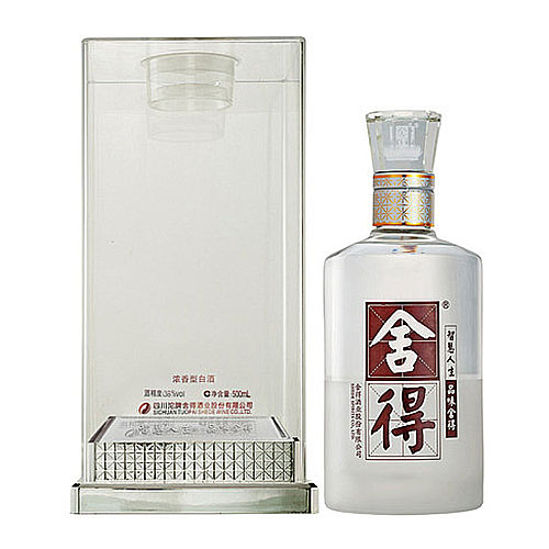 [정품]퉈파이서더주. 정품(沱牌舍得酒. 晶品) 500ml, 38%Vol