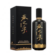 [정품]퉈파이서더주. 탄지호흑자묘금(沱牌舍得酒. 吞之乎黑瓷描金) 500ml, 53%Vol