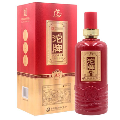 [정품]퉈파이서더주. 타패가양A6(沱牌舍得酒. 沱牌佳酿A6) 500ml, 52%Vol