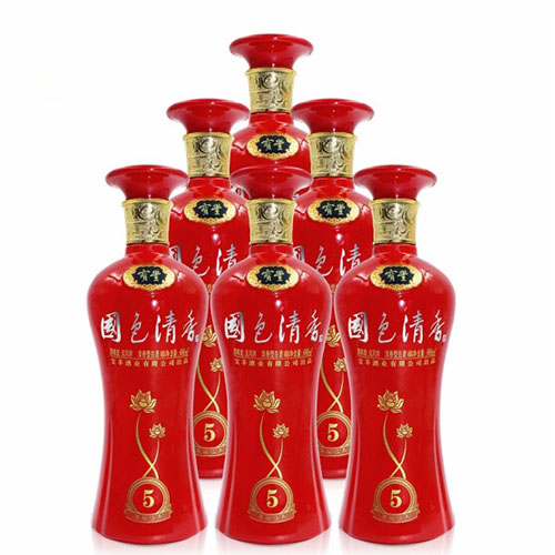 [정품]빠오펑주, 국색청향.진담5(宝丰酒, 国色清香.陈坛5) 500ml, 46%Vol