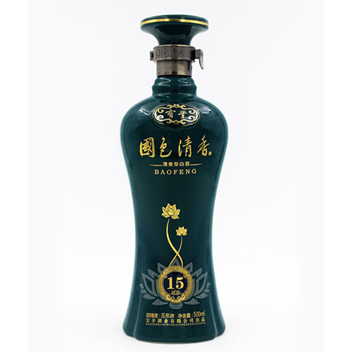 [정품]빠오펑주, 국색청향.진담15(宝丰酒, 国色清香.陈坛15) 500ml, 50%Vol
