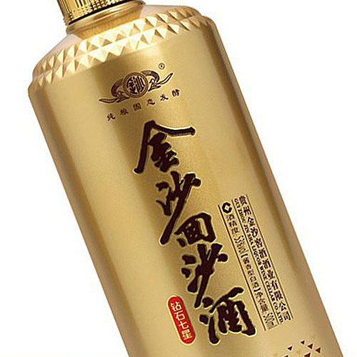 [정품]진사회이사주. 찬석7성(金沙回沙酒. 钻石7星) 500ml, 53%Vol