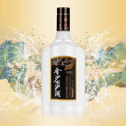[정품]진사회이사주. 찬석5성(金沙回沙酒. 钻石5星) 500ml, 53%Vol