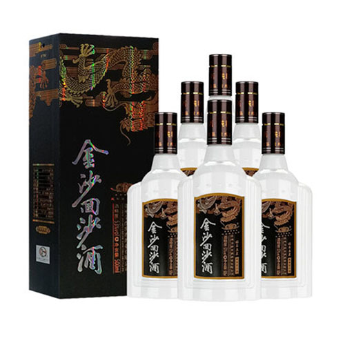 [정품]진사회이사주. 찬석5성(金沙回沙酒. 钻石5星) 500ml, 53%Vol