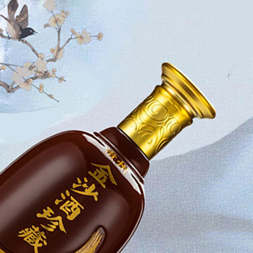 [정품]진사회이사주. 진장12(金沙回沙酒. 珍藏12) 500ml, 53%Vol
