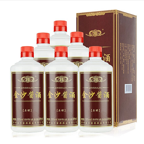 [정품]진사회이사주. 원양(金沙回沙酒. 原酿) 500ml, 53%Vol