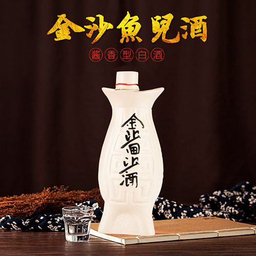 [정품]진사회이사주. 어아주(金沙回沙酒. 鱼儿酒) 500ml, 53%Vol